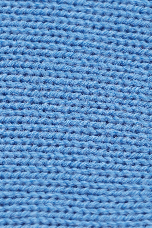 Voľný sveter s netopierími rukávmi model 70003 farba džínsová
