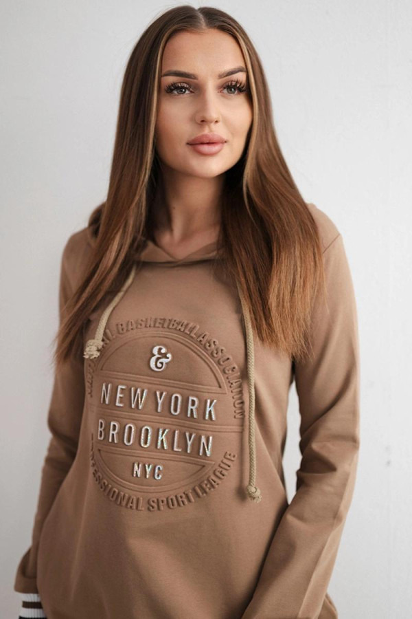 Šaty Brooklyn farba camel
